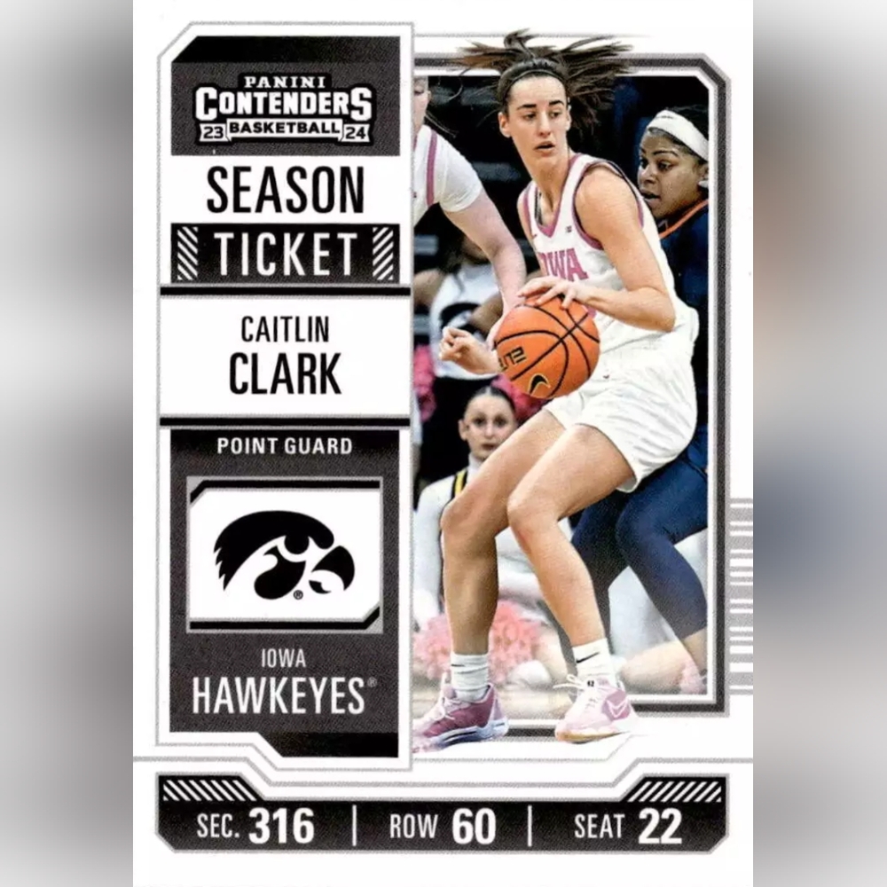Caitlin Clark Rookie 🏀 WNBA Womens Basketball Trading Card 🔥 Indiana Fever